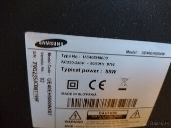 Predám TV samsung ue40eh5000