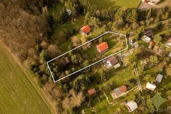 NA PREDAJ – Rozostavaná záhradná chata s veľkorysým pozemkom