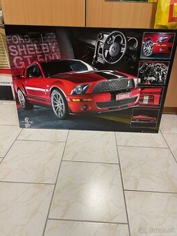 Predám 3x veľké obrazy Shelby GT 500 bez poškodenia