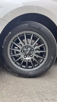 Hliníkové disky R16 5x114,3 205/55 letné Michelin