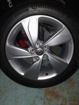 PREDÁM 18" Alu kolesa = 5x108 = OPEL GRANDLAND X