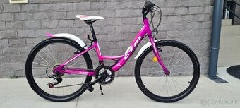 Bicykel Ctm 24" fialovoruzovy