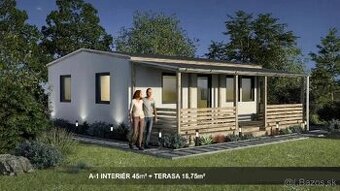 NOVÝ MONTOVANÝ RODINNÝ DOM k odberu cena za m2 555 eur