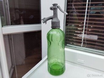 Sodova fľaša starožitná