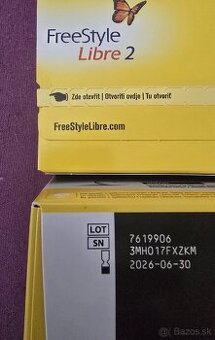 Predam 2 senzory freestyle libre 2
