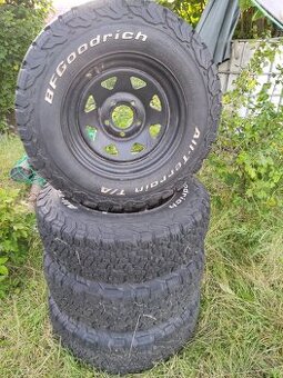 Disky 5x 127 r 16, offroad pneu 225/75 r16,, - 1