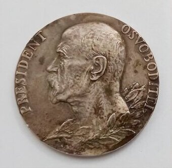 Medaila Masaryk 60 mm