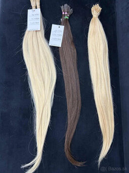 Luxusné ruské a remy vlasy – pripravené keratínové pramene