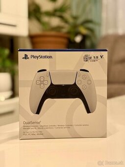Sony DualSense Biely ovládač (nový, zapečatený)