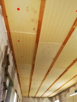 PUR/PIR panel hr11cm 11,50,-m2 bez plechu,16,-m2 s plechom,