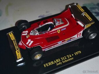 Predám kovový zberateľský model F1 Ferrari 312 T4 1979, Jody