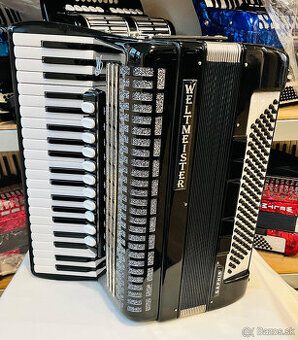 Predám akordeón WELTMEISTERS SAPHIR 120 BASOVÝ VÝBORNÝ STAV