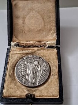 MEDAILA TGM STRIEBORNA UMRTNA 30MM