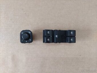 ovládanie okien a zrkadla Superb 2