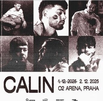 Predám lístok na koncert Calina