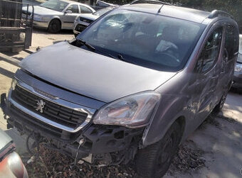 PEUGEOT PARTNER 1.6 HDI 2016 predám MOTOR BH02, TRYSKY 04451