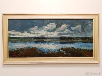 Obraz Jiří Peřina, Vysočina olejomalba 42x79