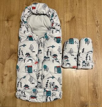 Detský fusak zimný LEOKID☃️ + rukavice