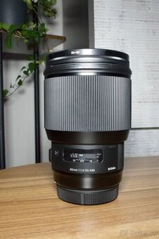Sigma 85mm f/1.4 Art pre Canon - 100% stav (nový)