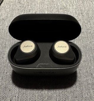 Slúchadlá. Jabra Elite 85 t. Titánovo - čierne