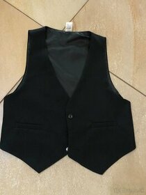 Vestička pre chlapca čierna 134
