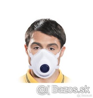 Protiprachová Azbest maska ​​s ventilom