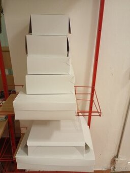 Predám rôzne krabice