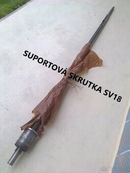 Skrutka posuvu s trapézovým závitom na sústruh SV18RA+