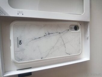 NOVÝ biely odolný kryt White Diamonds Tough Marble – iPhone