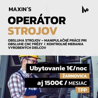 CNC frézar – stabilná práca a férový zárobok (p074)