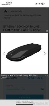 predam stresny box northline 420 l family