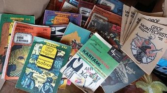 Dobrodružné romány 45 kusov.