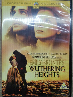 DVD film Búrlivé výšiny (Wuthering Heihts)
