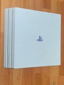 Predám Sony PS4 PRO 1TB White Stav Novej Konzoly Bez Známok