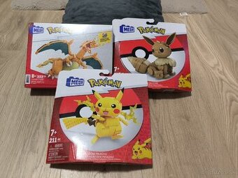 Mattel Pokémon Mega Construx – Charizard, Pikachu (SET)
