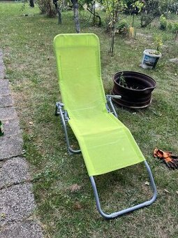 Stolicka/lezadlo skladacia zahradna