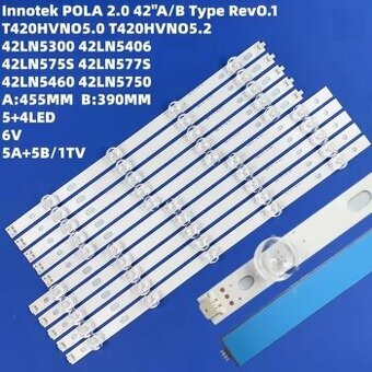 Podsvietenie pre LED tv LG 42" INNOTEK POLA2.0 42