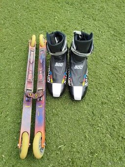 Predám kolieskové bežky + lyžiarky na skate
