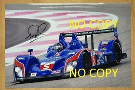 Nigel Mansell Le Mans velké foto 20x30 originální autogram