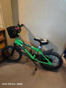 Predám Dino bikes Detský bicykel zelený 16 Team.