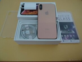 iPhone XS 64GB GOLD - ZÁRUKA 1 ROK - VELMI DOBRÝ STAV