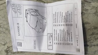 predám strešný nosič na Renault Kangoo II