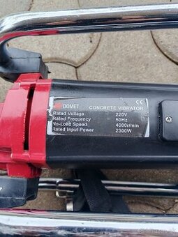 Predám elektrický vibrátor betónu