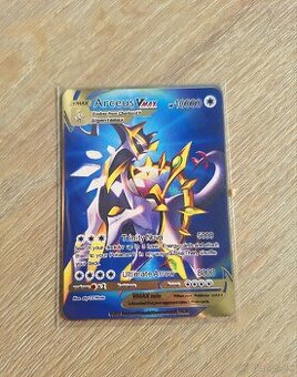 Kovová Pokémon karta