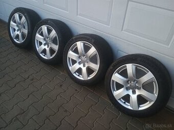 ALU disky Audi 5x112 R17 + pneu 225/50 R17