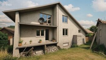 Rezervovaný_Väčší rodinný dom s pozemkom 2139 m2, Lopúchov