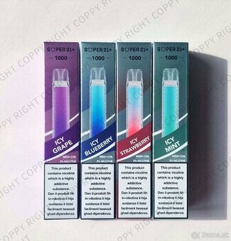 Vape 1000K puffs Crystal Vape Mesh Coil