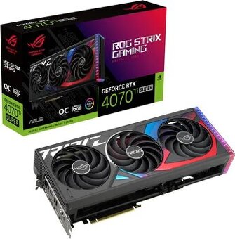 Graficka karta Asus Rog Strix GeForce RTX 4070 Ti Super