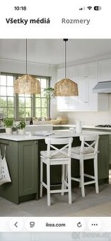 Barove stolicky - IKEA Rosentorp