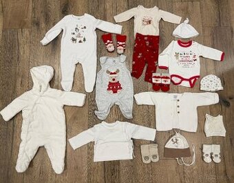 Balík oblečenia-vianočný